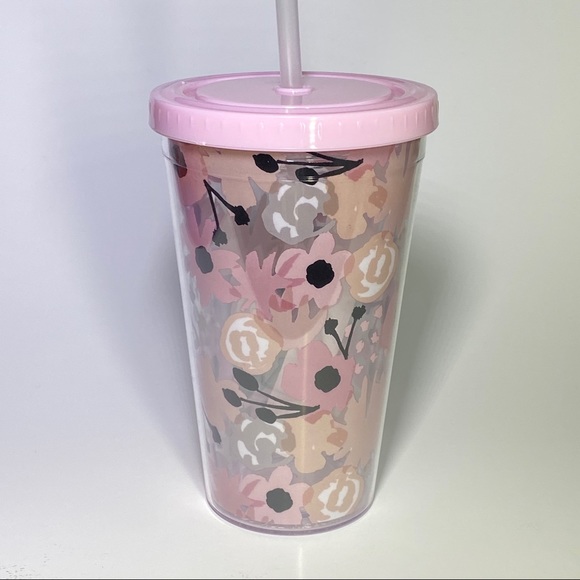 Gartner Studios Other - Price drop✨Gartner Studios Pink Floral Tumbler NWT